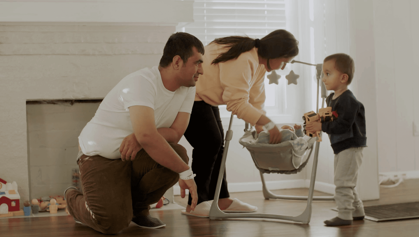 A family of Afghan evacuees settles into their new home in Tulsa. The family was resettled by Congregation B'nai Emunah, a HIAS resettlement partner. (SideXSide/HIAS) Refugee Resettlement | Resettlement of Refugees | HIAS | US Refugee Resettlement | Resettlement of Refugees | HIAS