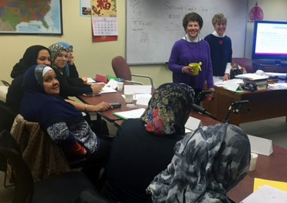 From Credit Cards to Savings Accounts, Refugees Learn Financial Savvy from JFS Volunteers