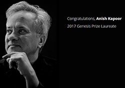 Genesis Prize Recipient Anish Kapoor Pledges Support for Refugees