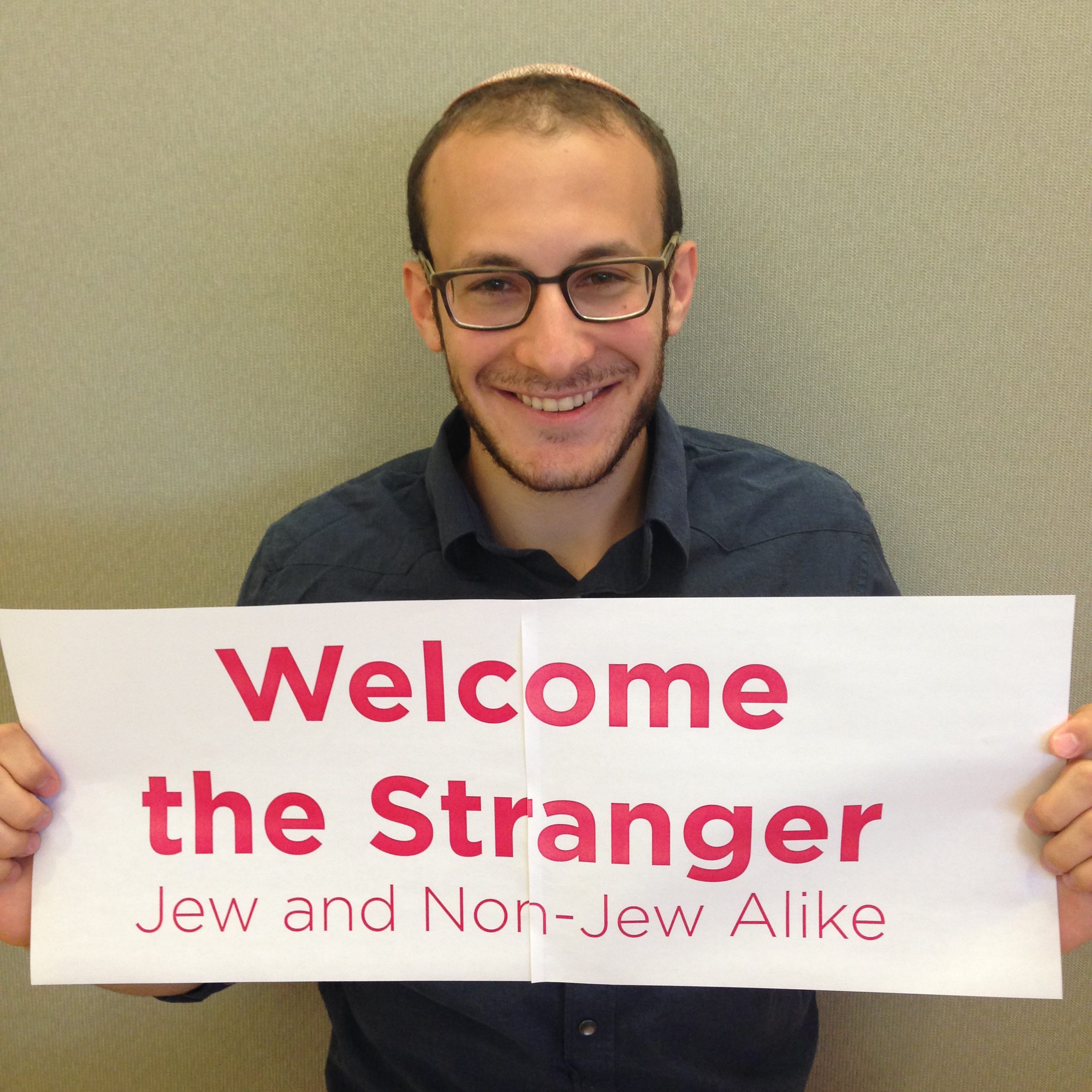 Welcoming the Stranger, Jew and Non-Jew Alike