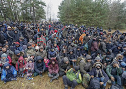 Migrants Caught in the Middle of Poland-Belarus Border Crisis