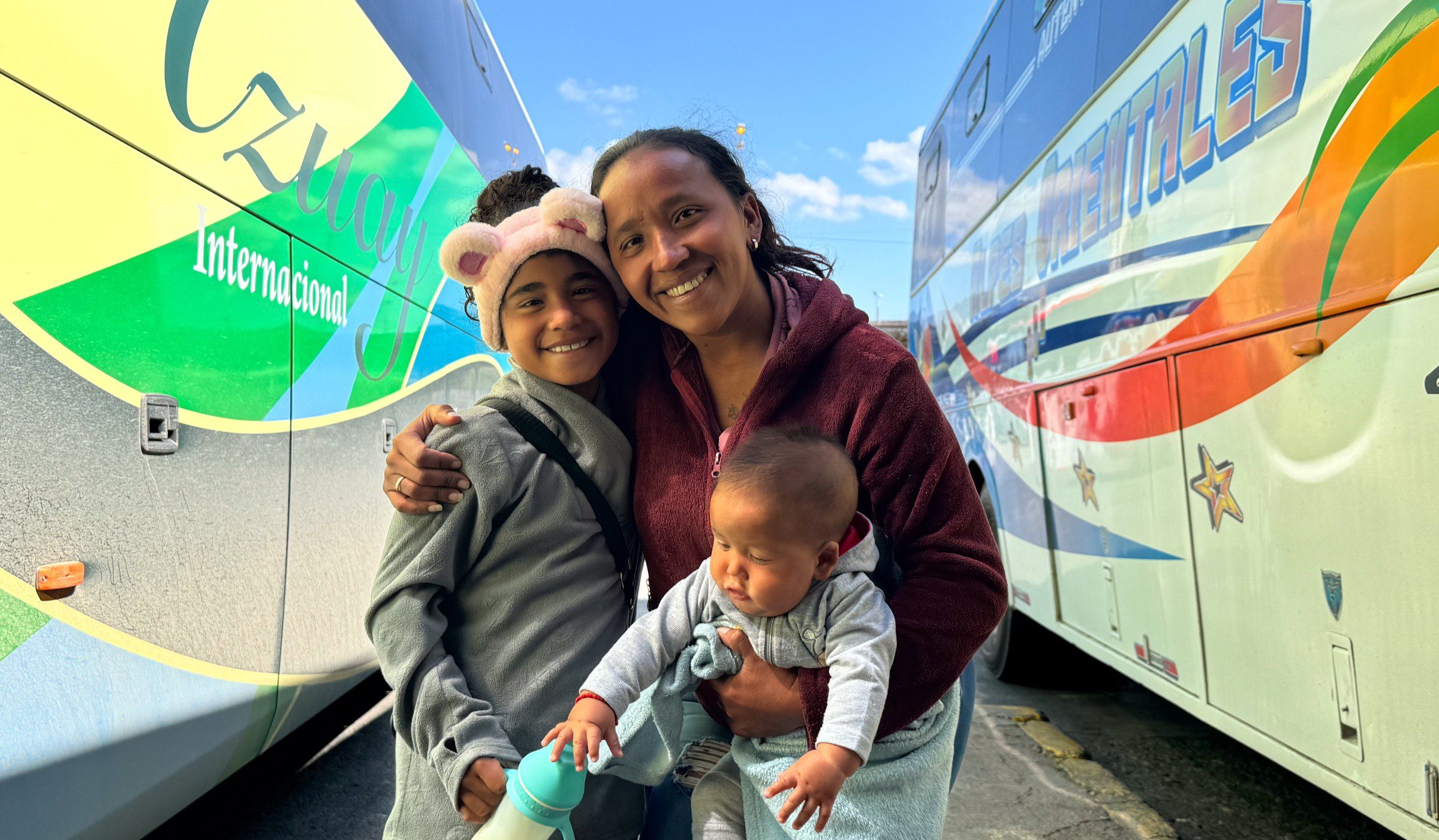 Elisabet* huyó a Ecuador en busca de seguridad después de experimentar violencia en Colombia. En Cuenca, encontró seguridad y, gracias a HIAS, encontró la fuerza para seguir adelante. 19 de agosto de 2024. (David Quijano/HIAS)