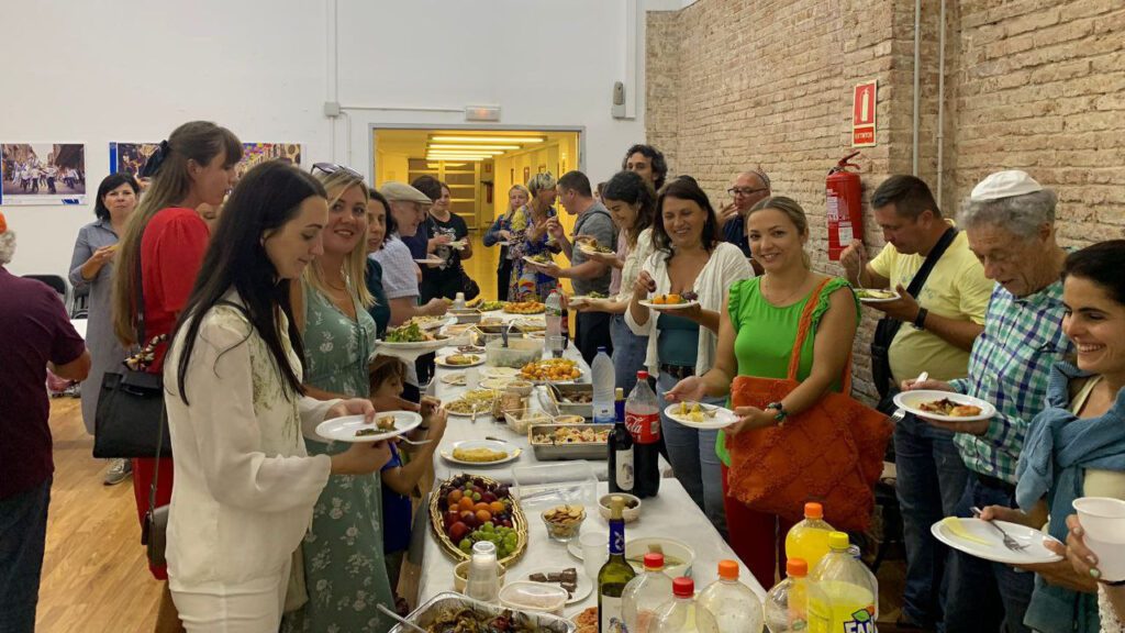 Shabbat dinner in Barcelona