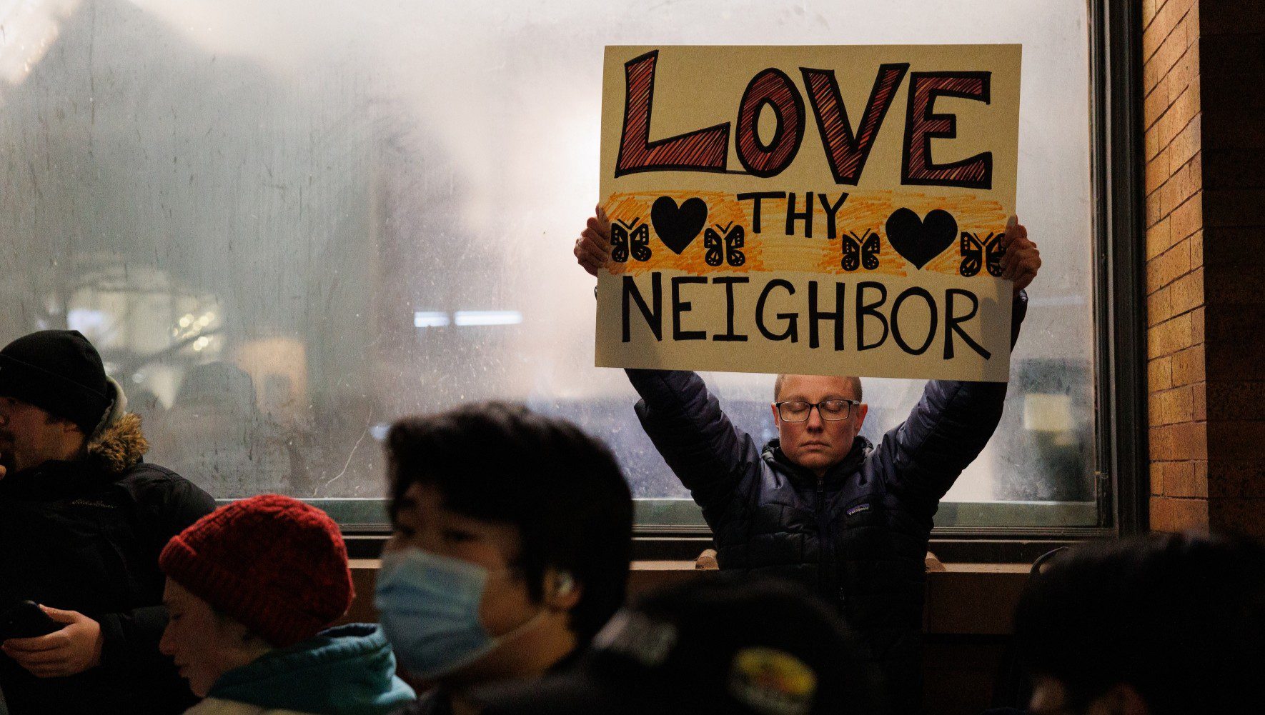 Over a thousand people marched through downtown Minneapolis on January 9, 2026, during a protest against the deployment of U.S. Immigration and Customs Enforcement agents (ICE) following the death of Renee Nicole Good who was shot and killed by an ICE agent earlier in the week. (Madison Thorn/Anadolu via Getty Images)