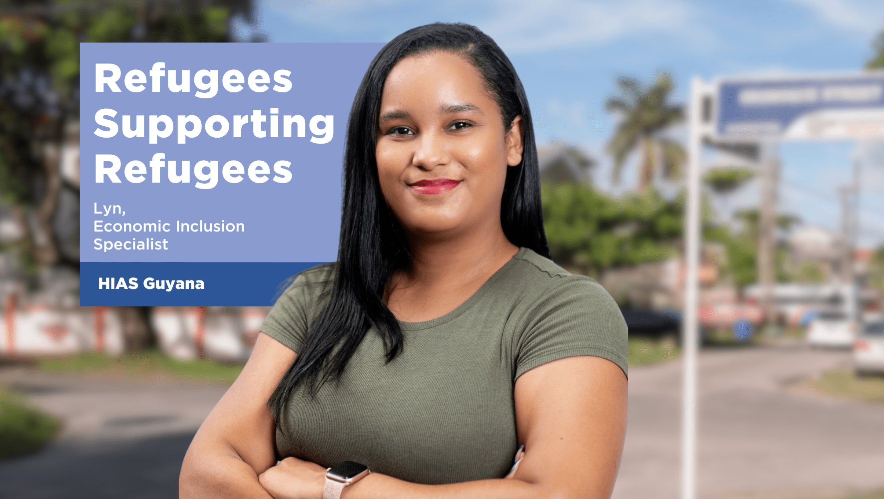 Refugees Supporting Refugees: Lyn, Guyana