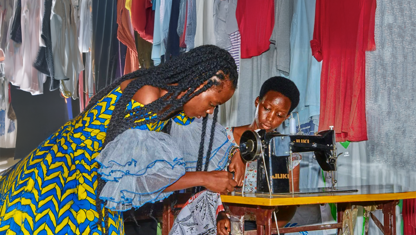 Refugee Entrepreneur Expands Sustainable Fashion Business Online in Kenya