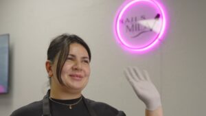 Ukrainian refugee Mila shares her journey from displacement to entrepreneurship thanks to the HIAS Economic Advancement Fund and the Gulf Coast JFCS Microenterprise Development Program.
