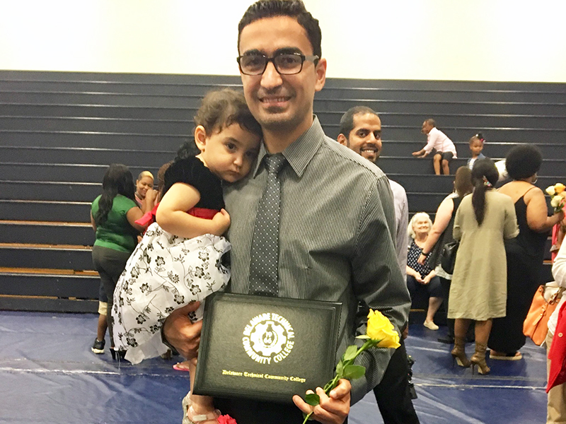 Resettled Syrian Refugee Graduates Top in Class