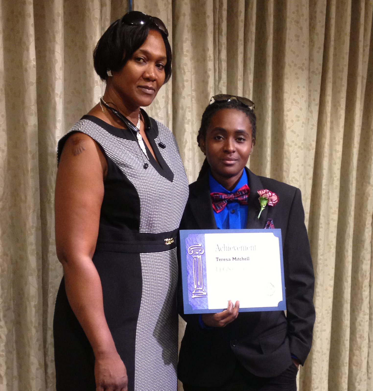 Refugee Receives Outstanding Achievement Award