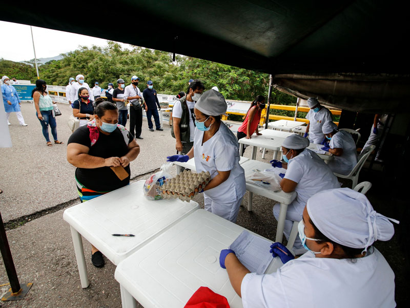 Audaz gesto de Colombia para ayudar a los refugiados venezolanos