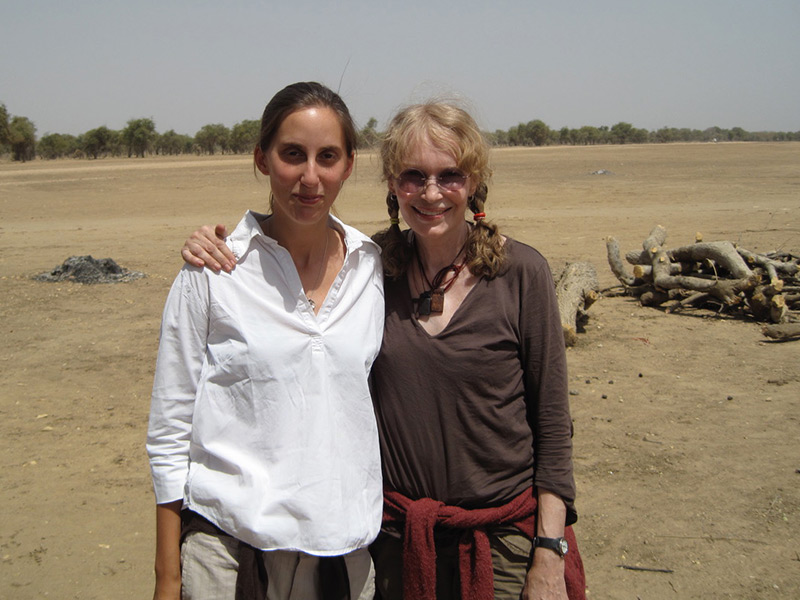 Mia Farrow Honors Humanitarian Workers Between Desert and War
