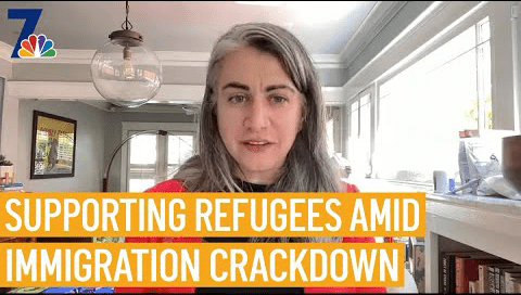 Beth Oppenheim on NBC: Refugees Deserve Dignity and Protection