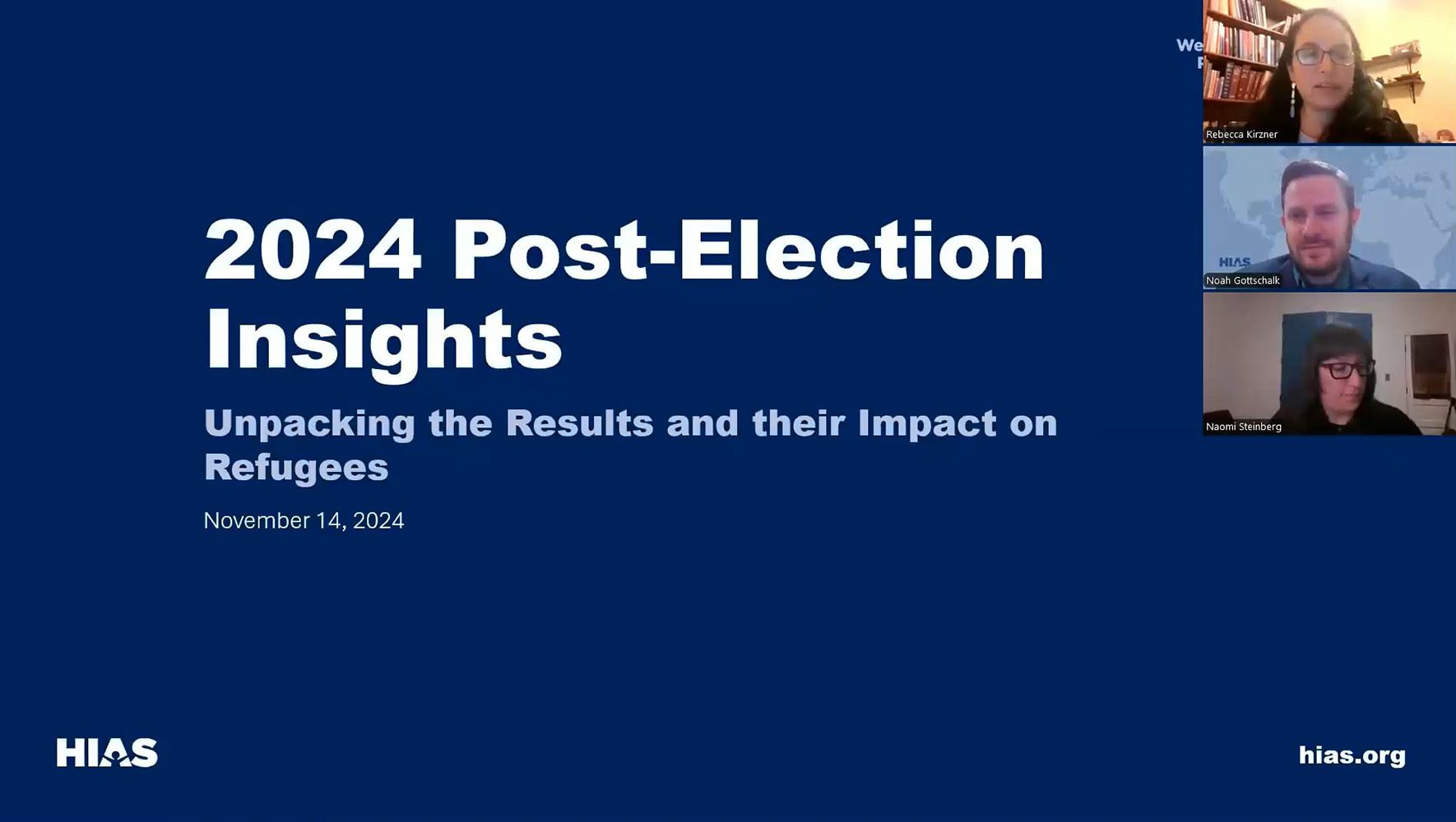 WATCH: Unpacking the Election Results and their Impact on Refugees